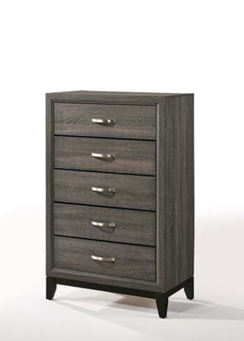 Weathered Gray Valdemar Chest 27056 by ACME