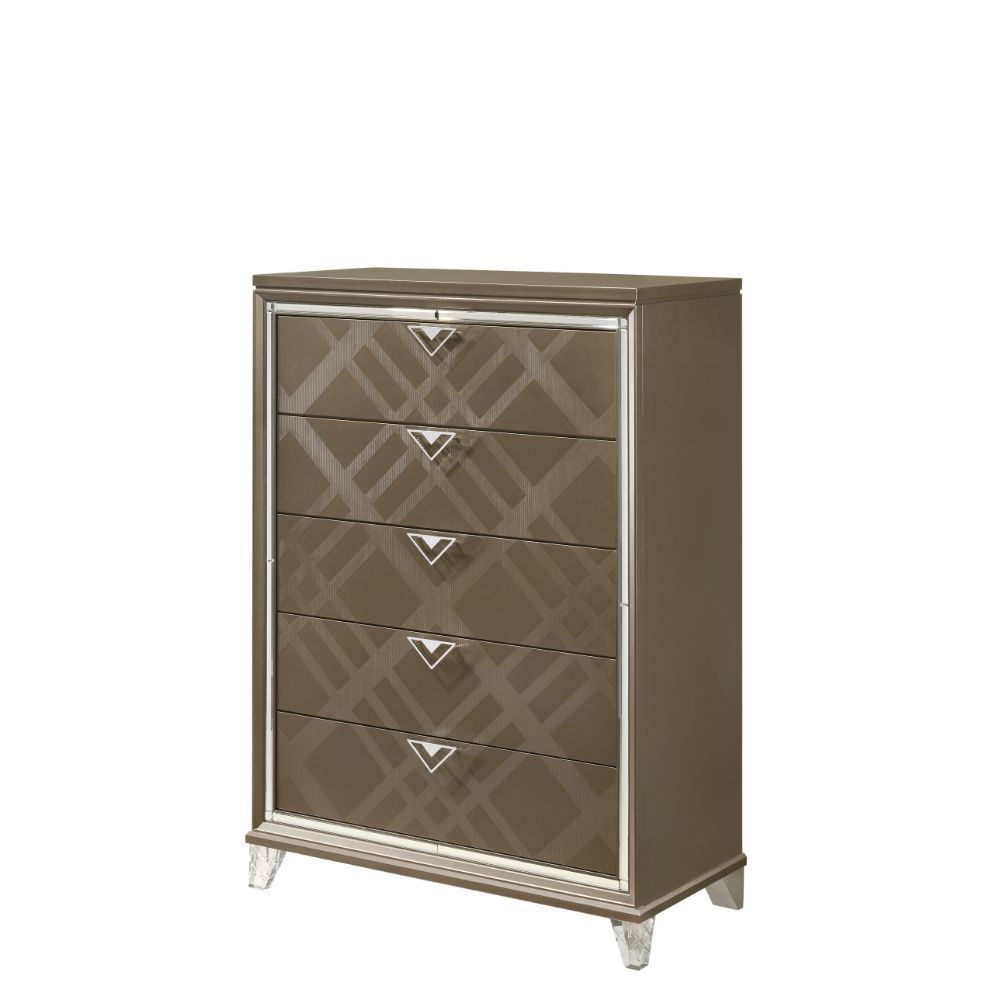 Dark Champagne Skylar Chest 25326 by ACME