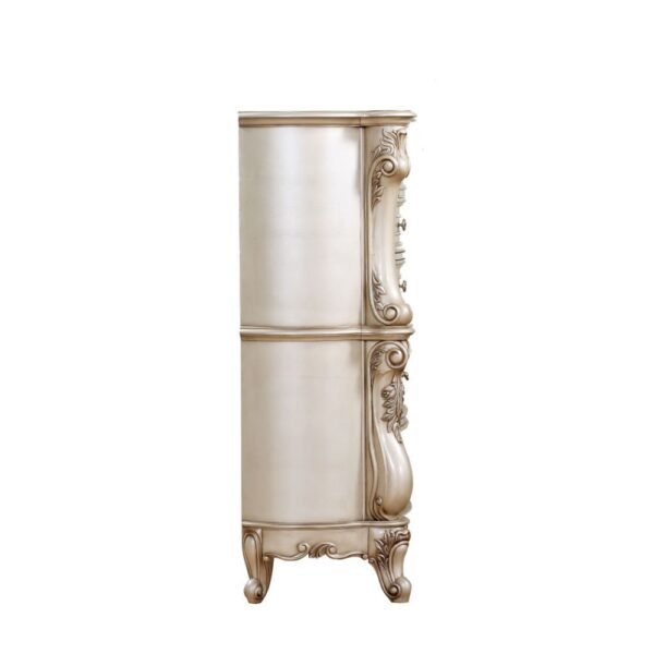 Golden Ivory Finish Gorsedd Chest 27446 by ACME - Image 4