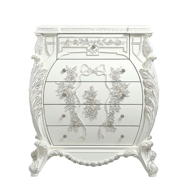 Antique White Finish Vanaheim Chest BD00676 by ACME - Image 2