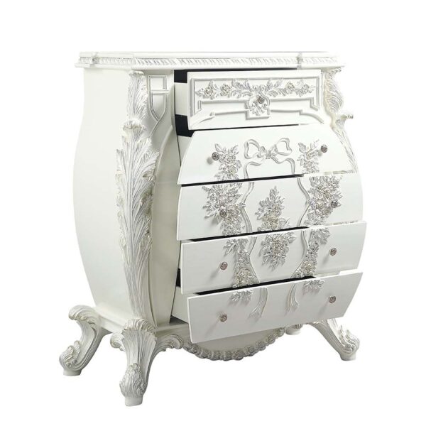 Antique White Finish Vanaheim Chest BD00676 by ACME - Image 4