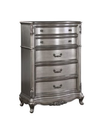 Antique Platinum Finish Ausonia Chest BD00607 by ACME