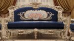 Handmade Cambridge 1 Blue Sofa 15