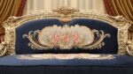 Handmade Cambridge 1 Blue Sofa 18