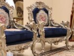 Handmade Cambridge 1 Blue Chair 22