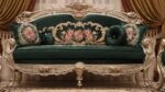 Handmade Cambridge 2 Green Sofa 17
