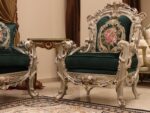 Handmade Cambridge 2 Green Chair 15
