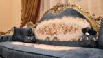 Handmade Lavish Green Sofa 19