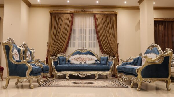 Handmade Lavish Green Sofa 15