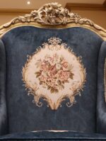 Handmade Lavish Green Chair 16