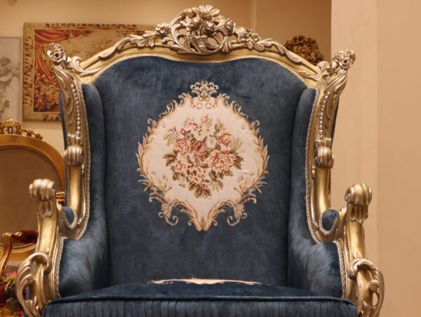 Handmade Lavish Green Chair 11