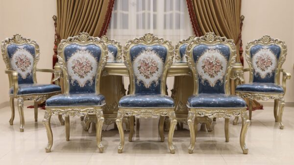 Handmade Lavish Green Side Chair - Image 6