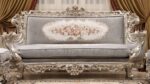 Handmade Glammed Gray Sofa 20