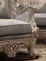Handmade Glammed Gray Chair 1 34