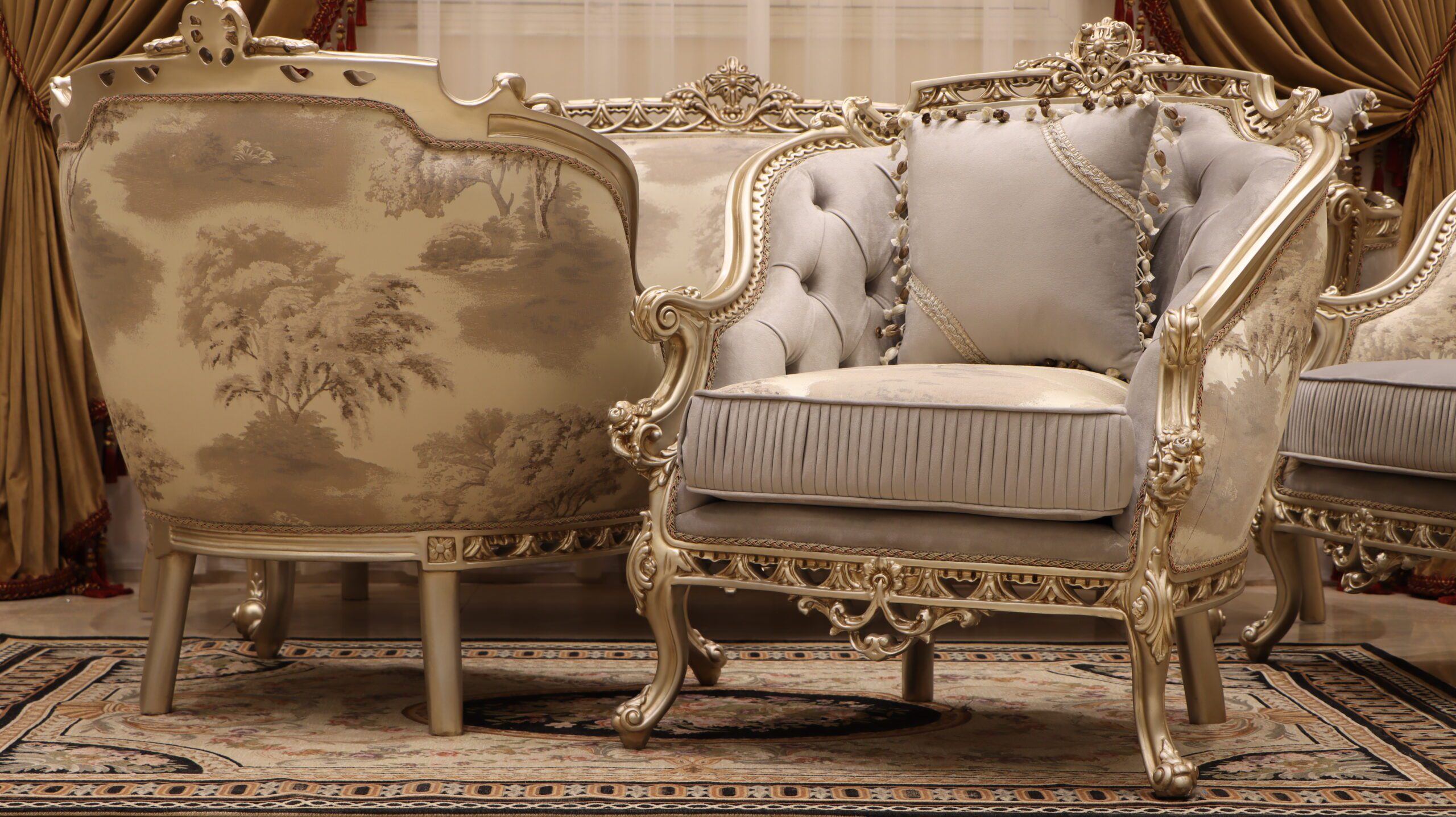 Handmade Dantila Gray Chair