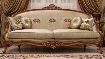 Handmade Elite Gallery Brown Sofa