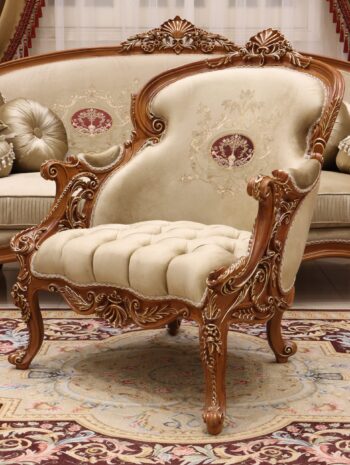 Handmade Elite Gallery Brown Chair