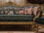 Handmade Cleopatra Green Sofa 24