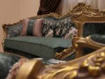 Handmade Cleopatra Green Sofa 31