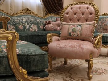 Handmade Cleopatra Pink Chair 2