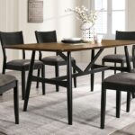 OBERWIL DINING TABLE CM3548A-T   BY Furniture of America 14