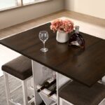 BINGHAM COUNTER HT. TABLE  CM3168BR-PT  BY Furniture of America. 18