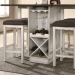 BINGHAM COUNTER HT. TABLE  CM3168BR-PT  BY Furniture of America. 19