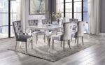 NEUVEVILLE DINING TABLE CM3903WH-T   BY Furniture of America 11