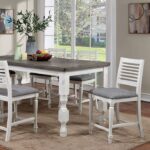 CALABRIA COUNTER HT. TABLE FOA3908PT     BY Furniture of America 17