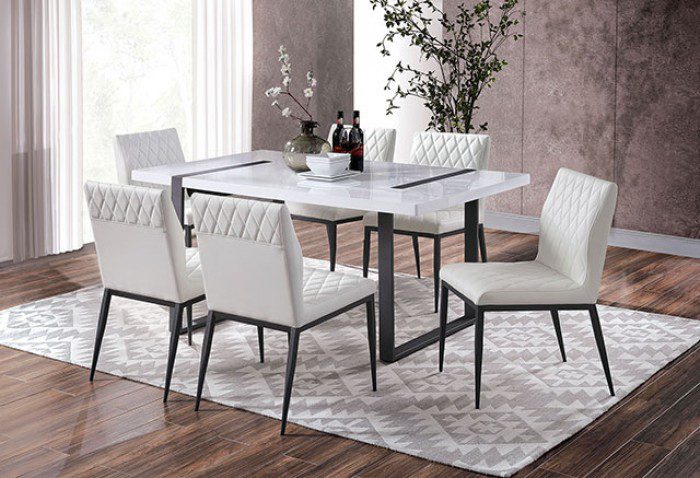 ALESSIA DINING TABLE FOA3769T        BY Furniture of America