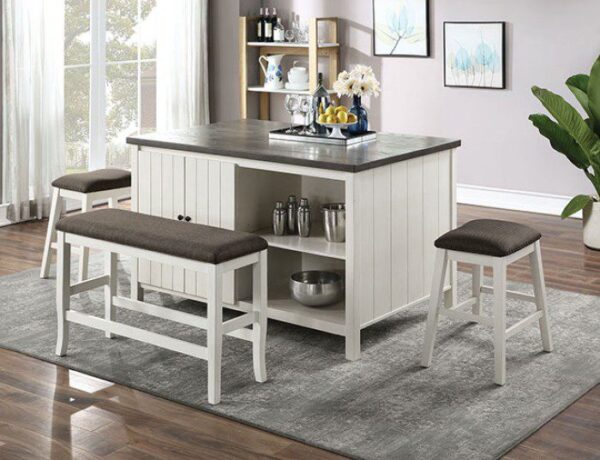 HEIDELBERG COUNTER HT. TABLE CM3498PT BY Furniture of America 7