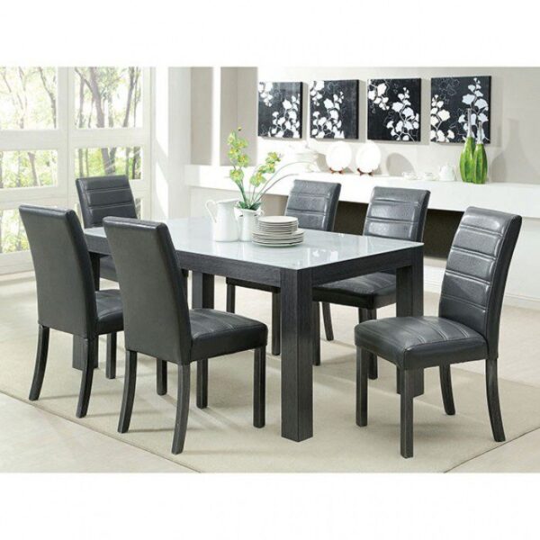 ELISE DINING TABLE  CM3553GY-T     BY Furniture of America 6