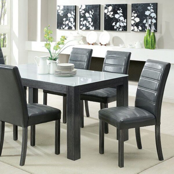 ELISE DINING TABLE  CM3553GY-T     BY Furniture of America 8