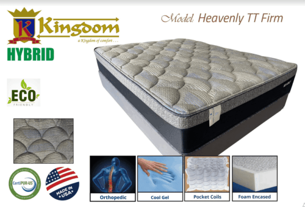 Heavenly TT Firm By Kingdom Mattress 5