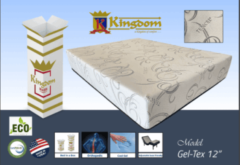 Gel Tex 12” By Kingdom Mattress