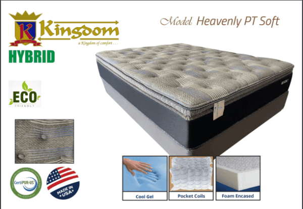Heavenly PT Soft By Kingdom Mattress 4