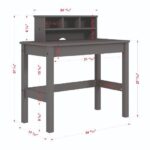 Logan Writing Desk by ACME Home Office Mobilia Cleopatra 17 Logan Writing Desk by ACME 17