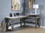 Gray Talmar Writing Desk W/Lift Top OF00056 by ACME Home Office Mobilia Cleopatra 16 Gray Talmar Writing Desk W/Lift Top OF00056 by ACME 16