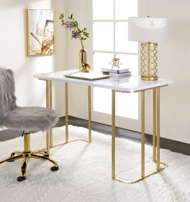 Estie Writing Desk by ACME