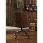 Whiskey Leather Harith II Office Chair 92416 by ACME Home Office Mobilia Cleopatra 14 Whiskey Leather Harith II Office Chair 92416 by ACME 14