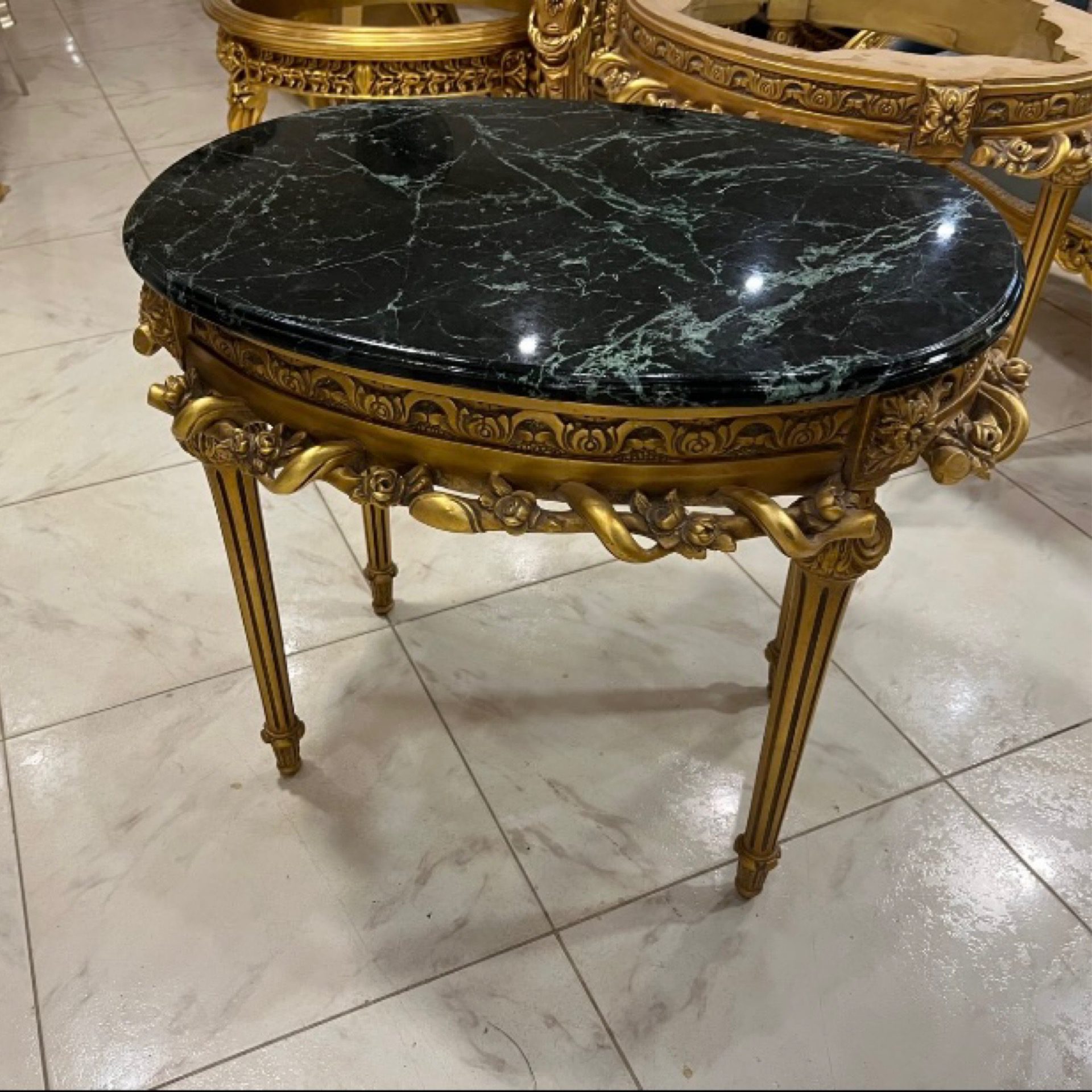 Handmade Cleopatra End Table