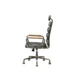 Vintage Black Calan Executive Office Chair by ACME Home Office Mobilia Cleopatra 14 Vintage Black Calan Executive Office Chair by ACME 14