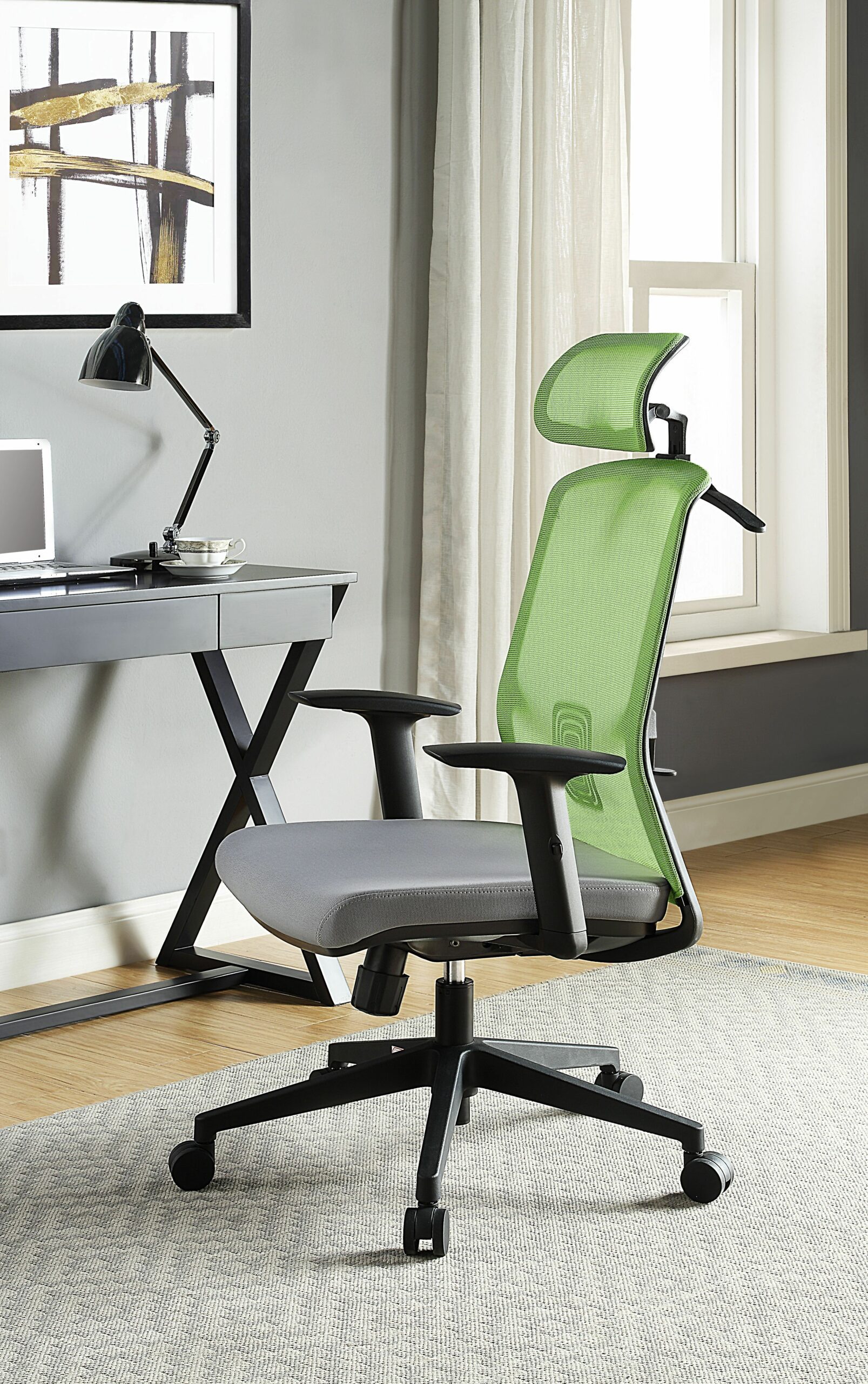 Green & Gray Umika Office Chair by ACME