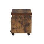 Weathered Oak Bob File Cabinet 92398 by ACME 15