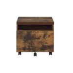 Weathered Oak Bob File Cabinet 92398 by ACME 16