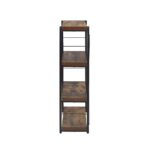 Weathered Oak Bob Bookshelf 92399 by ACME Home Office Mobilia Cleopatra 12 Weathered Oak Bob Bookshelf 92399 by ACME 12