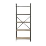 Itzel Bookshelf With 5 Wooden-Fixed Shelves by ACME 17