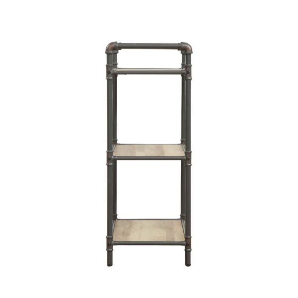 Itzel Bookshelf With 3 Wooden-Fixed Shelves by ACME - Image 4