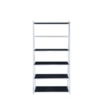 Black&Chrome Coleen Bookshelf by ACME Home Office Mobilia Cleopatra 13 Black&Chrome Coleen Bookshelf by ACME 13