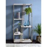 Tanan Bookshelf by ACME Home Office Mobilia Cleopatra 9 Tanan Bookshelf by ACME 9